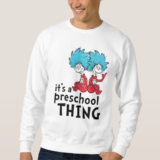 Dr. Seuss | Leraar Het is een kleuterschool ding Trui (Voorkant)