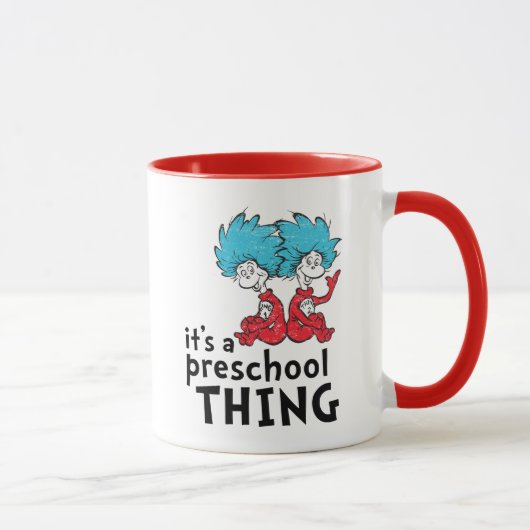 Dr. Seuss | Leraar Het Is Een Preschool Ding Mok (Rechts)