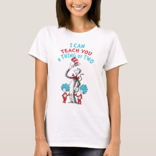 Dr. Seuss   Leraar ik kan je een ding of twee lere T-shirt