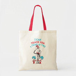 Dr. Seuss Leraar ik kan je een ding of twee lere Tote Bag