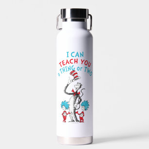 Dr. Seuss Leraar ik kan je een ding of twee lere Waterfles