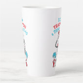 Dr. Seuss | Leraar Ik kan je een paar dingen leren Latte Mok (Voorkant)
