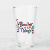 Dr. Seuss | Leraar van kleine dingen Glas (Voorkant)