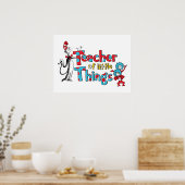 Dr. Seuss | Leraar van kleine dingen Poster (Keuken)