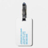 Dr. Seuss | Little Cats USA Petten Bagagelabel (Achterkant verticaal)