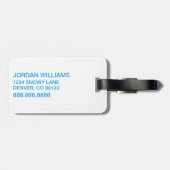 Dr. Seuss | Little Cats USA Petten Bagagelabel (Achterkant horizontaal)