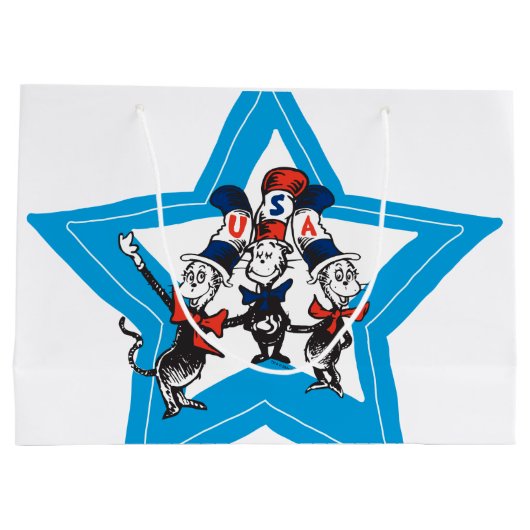 Dr. Seuss | Little Cats USA Petten Groot Cadeauzakje (Achterkant)