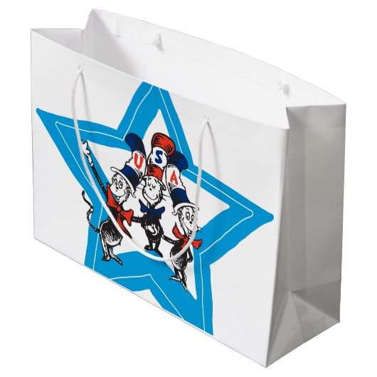 Dr. Seuss | Little Cats USA Petten Groot Cadeauzakje (Achterkant Gekanteld)