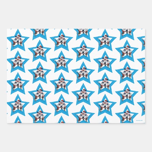 Dr. Seuss | Little Cats USA Petten Inpakpapier Vel (Voorkant 3)