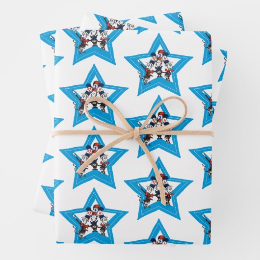 Dr. Seuss | Little Cats USA Petten Inpakpapier Vel (In situ)