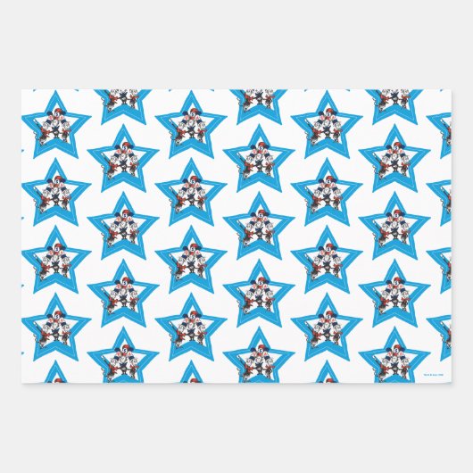 Dr. Seuss | Little Cats USA Petten Inpakpapier Vel (Voorkant)