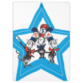 Dr. Seuss | Little Cats USA Petten Klembord (Achterkant)