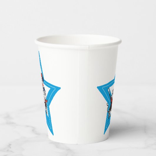 Dr. Seuss | Little Cats USA Petten Papieren Bekers (Rechts)