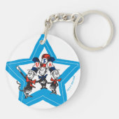 Dr. Seuss | Little Cats USA Petten Sleutelhanger (Achterkant)