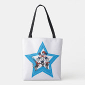 Dr. Seuss | Little Cats USA Petten Tote Bag (Achterkant)