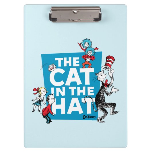 Dr. Seuss | Logo Kat in de Hoed - Personages Klembord (Voorkant)