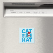 Dr. Seuss | Logo van de Kat in de Hoed Magneet (Insitu (Vaatwasser))