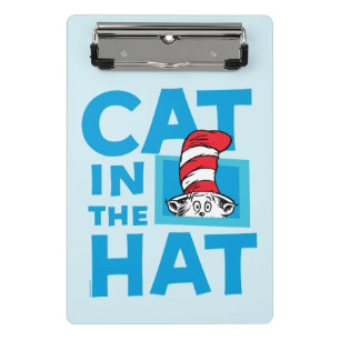 Dr. Seuss   Logo van de Kat in de Hoed Mini Klembord