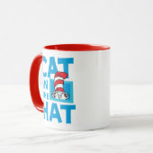 Dr. Seuss | Logo van de Kat in de Hoed Mok (Voorkant links)