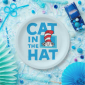 Dr. Seuss | Logo van de Kat in de Hoed Papieren Bordje (Feest)