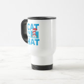 Dr. Seuss | Logo van de Kat in de Hoed Reisbeker (Voorkant links)