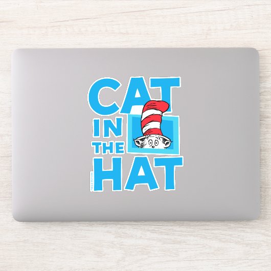 Dr. Seuss | Logo van de Kat in de Hoed Sticker (Computer)