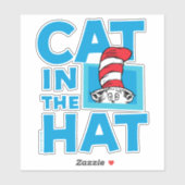 Dr. Seuss | Logo van de Kat in de Hoed Sticker (Vel)