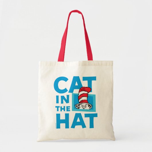 Dr. Seuss | Logo van de Kat in de Hoed Tote Bag (Voorkant)
