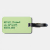 Dr. Seuss | Lorax - Geboren om groen te zijn Bagagelabel (Achterkant horizontaal)