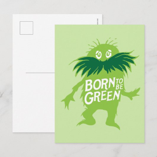 Dr. Seuss | Lorax - Geboren om groen te zijn Briefkaart (Voorkant / Achterkant)