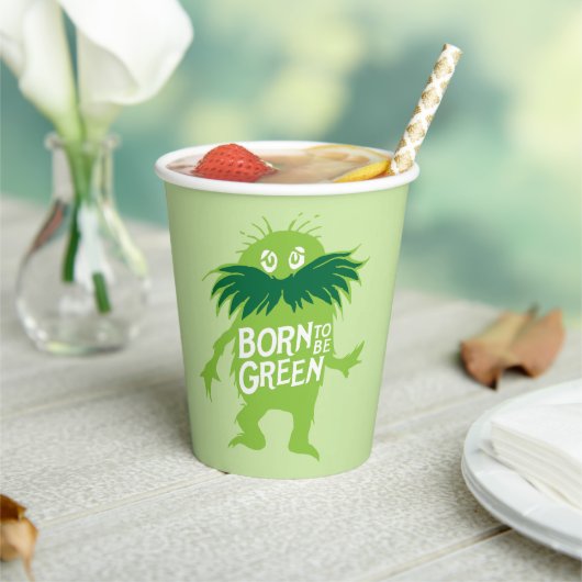 Dr. Seuss | Lorax - Geboren om groen te zijn Papieren Bekers (Insitu)