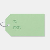 Dr. Seuss | Lucky Fox in zijn Ierse Sokken Cadeaulabel (Achterkant Horizontaal)