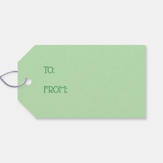 Dr. Seuss | Lucky Fox in zijn Ierse Sokken Cadeaulabel (Achterkant Horizontaal)