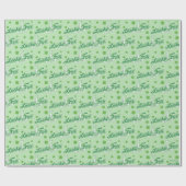 Dr. Seuss | Lucky Fox in zijn Ierse Sokken Cadeaupapier (Vlak)