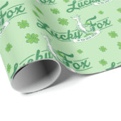 Dr. Seuss | Lucky Fox in zijn Ierse Sokken Cadeaupapier (Rol Hoek)