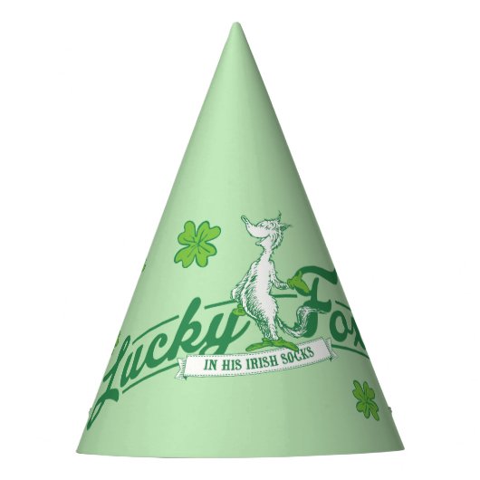 Dr. Seuss | Lucky Fox in zijn Ierse Sokken Feesthoedjes (Voorkant)