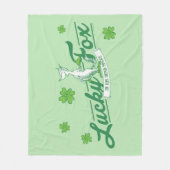 Dr. Seuss | Lucky Fox in zijn Ierse Sokken Fleece Deken (Voorkant)