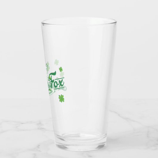 Dr. Seuss | Lucky Fox in zijn Ierse Sokken Glas (Links)