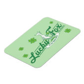 Dr. Seuss | Lucky Fox in zijn Ierse Sokken Magneet (Linkerzijde)