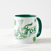 Dr. Seuss | Lucky Fox in zijn Ierse Sokken Mok (Voorkant rechts)
