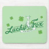 Dr. Seuss | Lucky Fox in zijn Ierse Sokken Muismat (Voorkant)