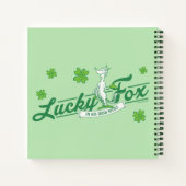 Dr. Seuss | Lucky Fox in zijn Ierse sokken Notitieboek (Achterkant)