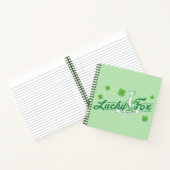 Dr. Seuss | Lucky Fox in zijn Ierse sokken Notitieboek (Binnen)