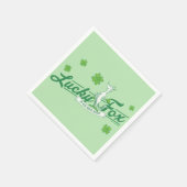 Dr. Seuss | Lucky Fox in zijn Ierse Sokken Servet (Hoek)