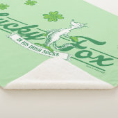 Dr. Seuss | Lucky Fox in zijn Ierse Sokken Sherpa Deken (3/4)