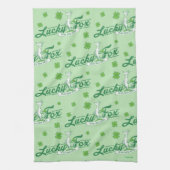 Dr. Seuss | Lucky Fox in zijn Ierse Sokken Theedoek (Verticaal)