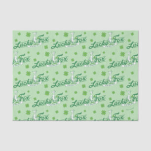 Dr. Seuss Lucky Fox in zijn Ierse Sokken Tissuepapier