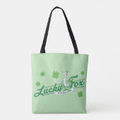 Dr. Seuss | Lucky Fox in zijn Ierse Sokken Tote Bag (Achterkant)