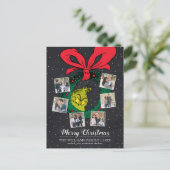 Dr. Seuss | Merry Christmas Family Photo Feestdagenkaart (Staand voorkant)