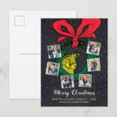 Dr. Seuss | Merry Christmas Family Photo Feestdagenkaart (Voorkant / Achterkant)